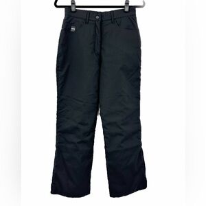 FERA Women’s Insulated Snow Ski Pants – Black – Size 6S
